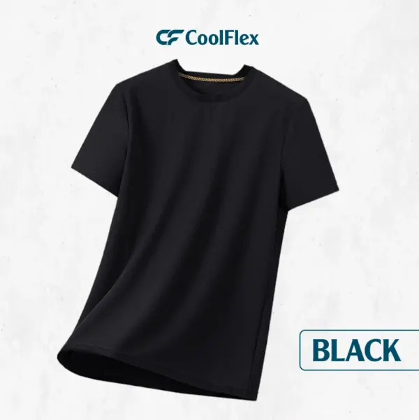 CooliFlex - Breathable Ice Silk Waffle Weave T-shirt