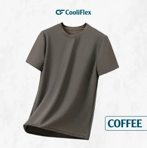 CooliFlex - Breathable Ice Silk Waffle Weave T-shirt