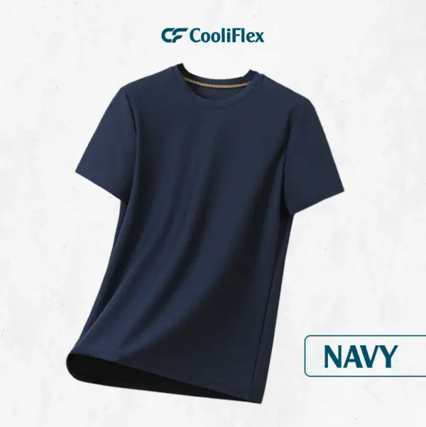 CooliFlex - Breathable Ice Silk Waffle Weave T-shirt