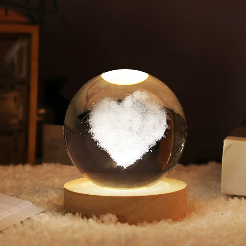 Crystal Glow Sphere