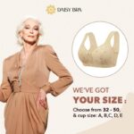 Daisy Bra Comfortable & Convenient Front Button Bra