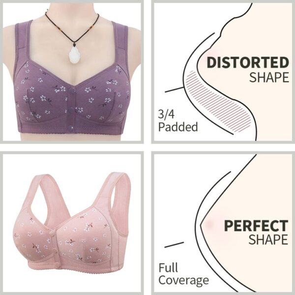 Daisy Bra Comfortable & Convenient Front Button Bra