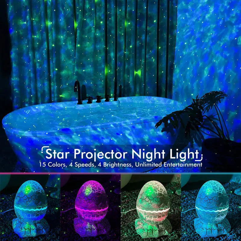 DinoEgg Galaxy Projector