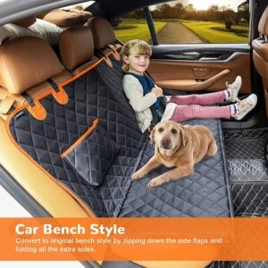 DoggyRide – hard bottom car seat cover