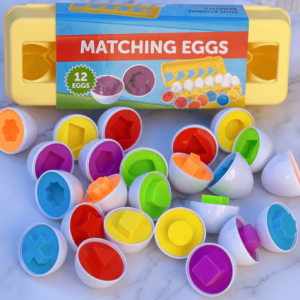 Eggsational Shapes Match-Up | Educational Toy