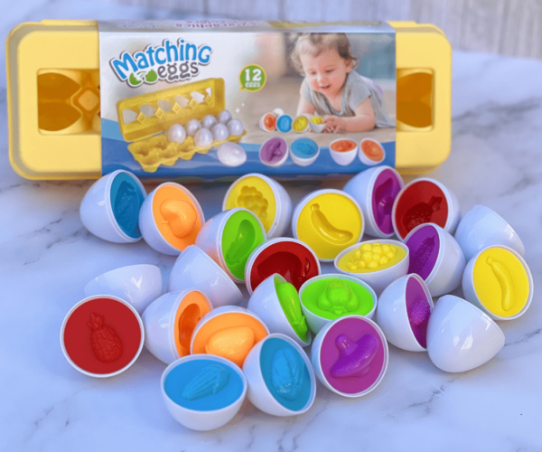 Eggsational Shapes Match-Up | Educational Toy