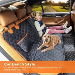 Elyzon SturdyRide Dog Car Seat Cover