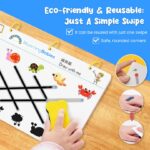 Empower Early Learning: Reusable Tracing Workbook Set for Young Minds