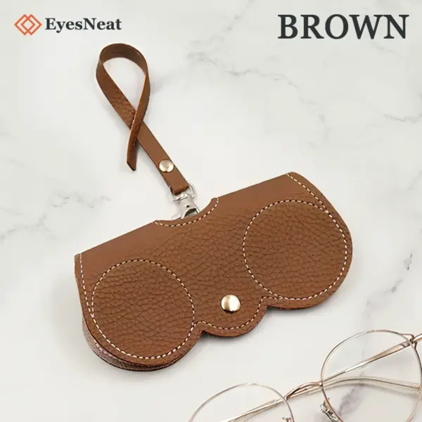 EyesNeat - LAST DAY SALE 70% OFF | Personalized Soft Leather Glasses Case