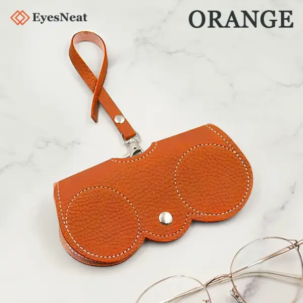 EyesNeat - LAST DAY SALE 70% OFF | Personalized Soft Leather Glasses Case