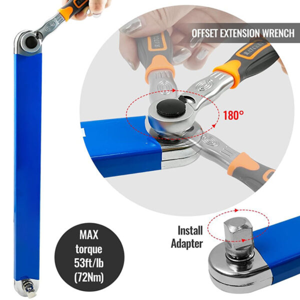 FlexTight Offset Extension Wrench