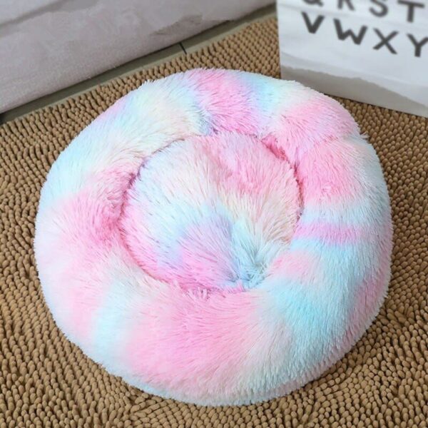 Fluffy Donut Pet Bed