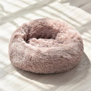 Fluffy Donut Pet Bed