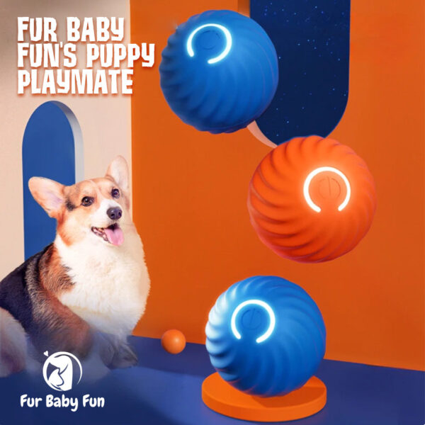 Fur Baby Fun Puppy PlayMate: LED Magic Motion Ball