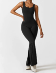 Glowze V-Back Flared Jumpsuit