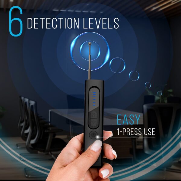 Hidden Camera Detector (Military Grade, with built-in RF and GPS Tracking Detection)