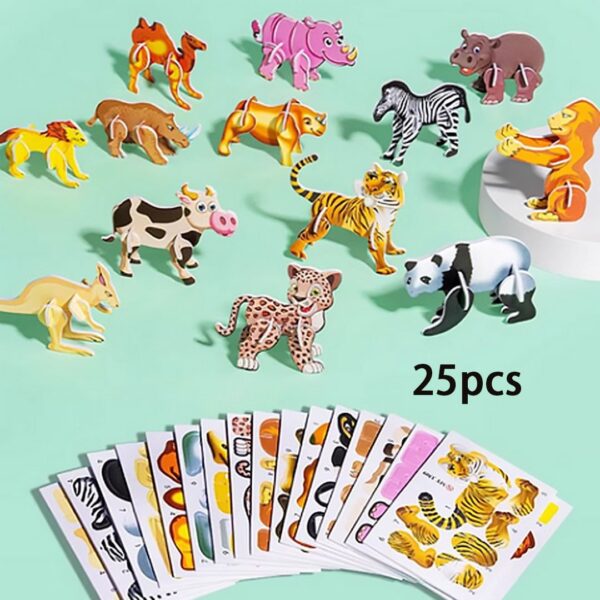 Hot Sale 70% OFF - Educational 3D Cartoon Puzzle