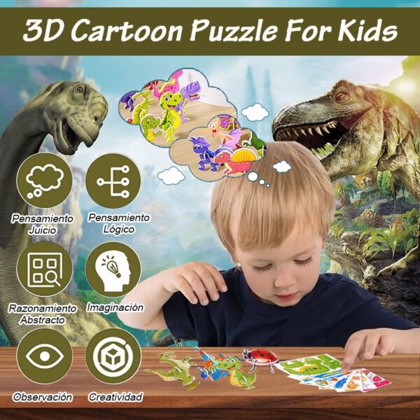 Hot Sale 70% OFF - Educational 3D Cartoon Puzzle