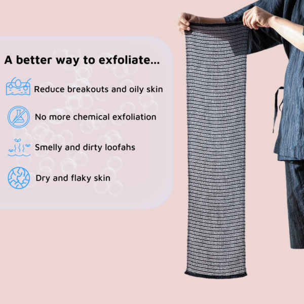 Japanese Exfoliating Wash Towel