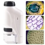 Kid's Portable Pocket Microscope with Adjustable 60-120x zoom