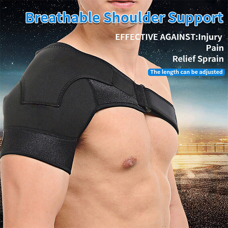 Kinetic Adjustable Compression Shoulder Brace (One Size Fits All)