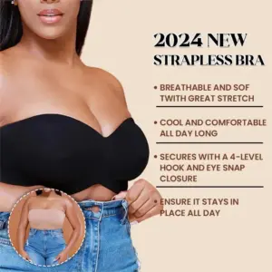 Spectaclem - Non-Slip Multi-Way Strapless Bra