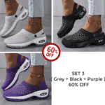 Last Day Sale 50% OFF - Women's Orthopedic Clogs With Air Cushion Support to Reduce Back and Knee Pressure