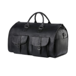 Leather Garment Duffle Bag