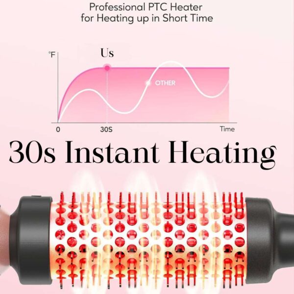 LilaLush Heated Curling Brush