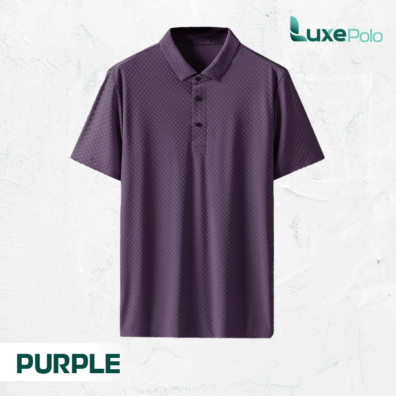 LuxePolo - LAST DAY 70% OFF | Men's Icy Silk Anti-wrinkle Polo Shirt