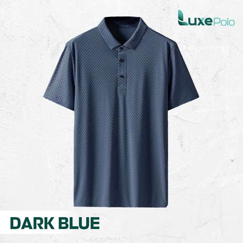 LuxePolo - LAST DAY 70% OFF | Men's Icy Silk Anti-wrinkle Polo Shirt