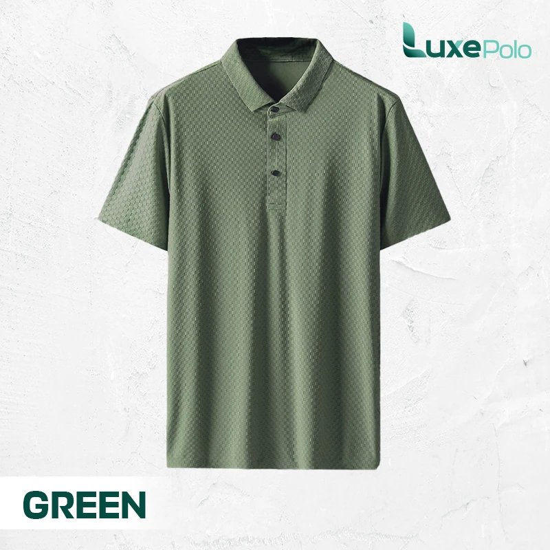 LuxePolo - LAST DAY 70% OFF | Men's Icy Silk Anti-wrinkle Polo Shirt