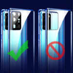 Magnetic Double Sided Tempered Glass Phone Case for Samsung S24 Ultra