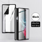 Magnetic Double Sided Tempered Glass Phone Case for Samsung S24 Ultra