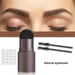 Makeup Eyebrow Stamp Shaping Kit Set Maquiagem Hairline Enhance Make-up for women