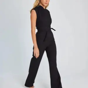 Margaret | The Sculpting Sleeveless Wide-Leg Jumpsuit