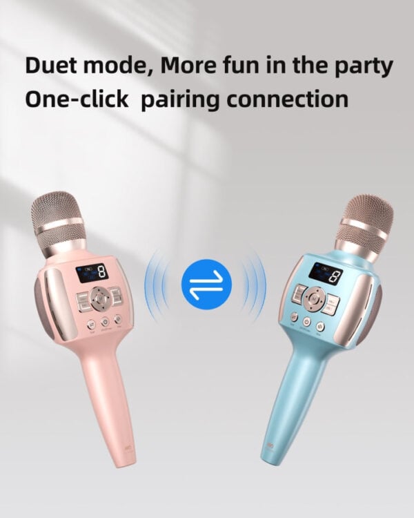 MEINIAO Wireless Bluetooth Handheld Karaoke Microphone Speaker