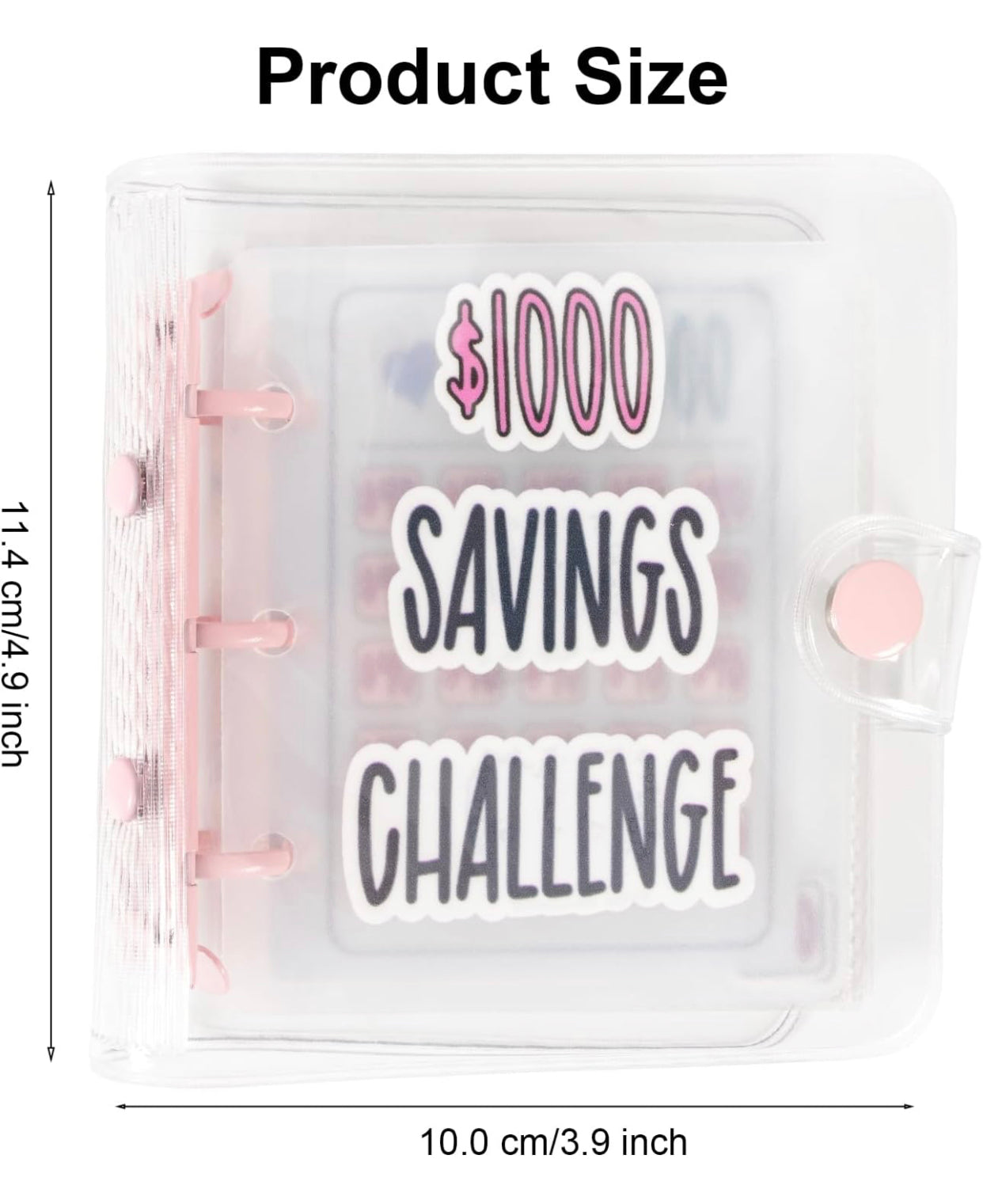 Mini 1,000 envelope saving challenge