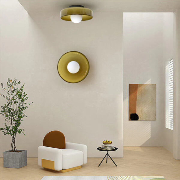 MODERN ROUND CEILING LIGHT