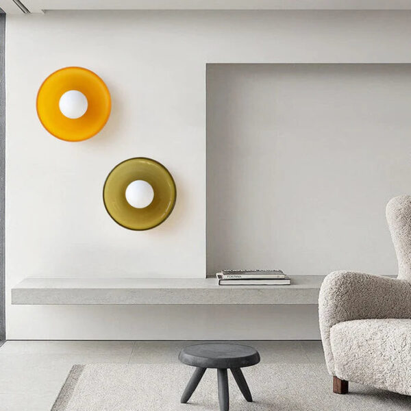 MODERN ROUND CEILING LIGHT