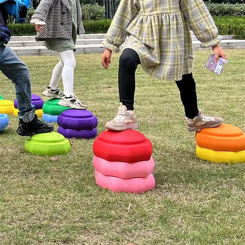 multi-functional rainbow stepping stones