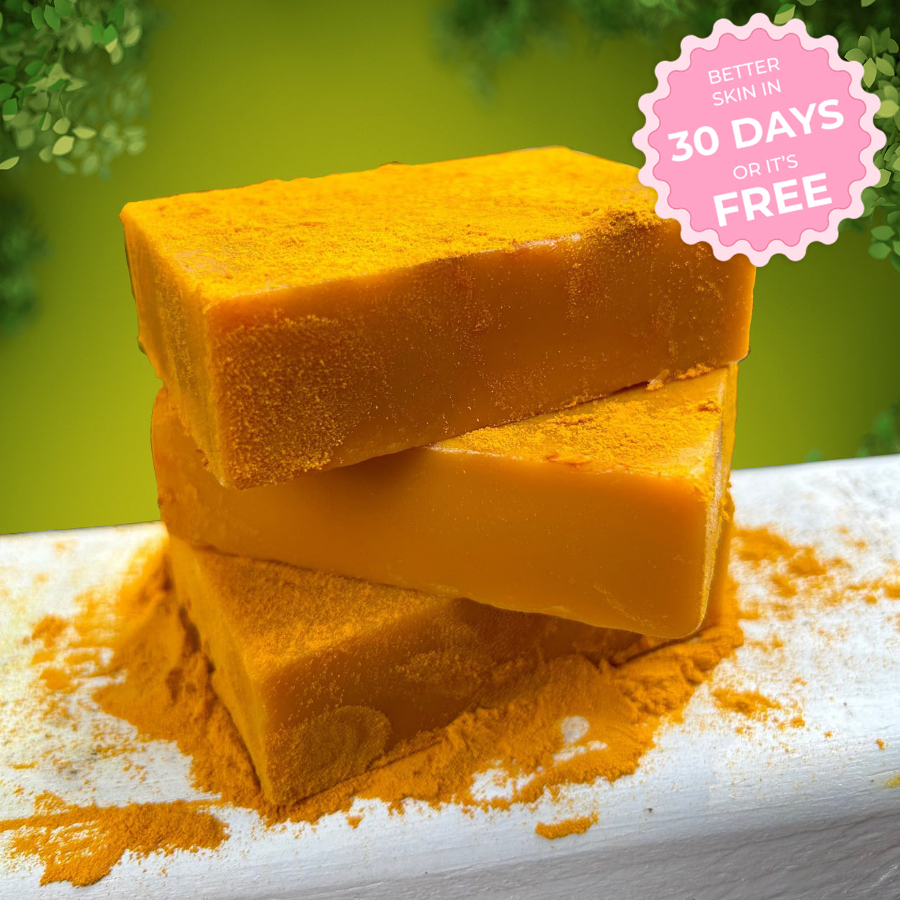 Natural Turmeric Brightening Soap