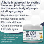 New Zealand Bee Venom Joint Bee Venom Pain and Bone Healing Cream (New Zealand Bee Extract - Specializes in Orthopedic Diseases and Arthritis Pain)