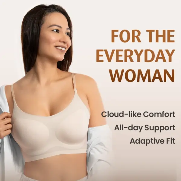 Nora Bra - LAST DAY 70% OFF - "Cloudlike" Everyday Wireless Support Bra