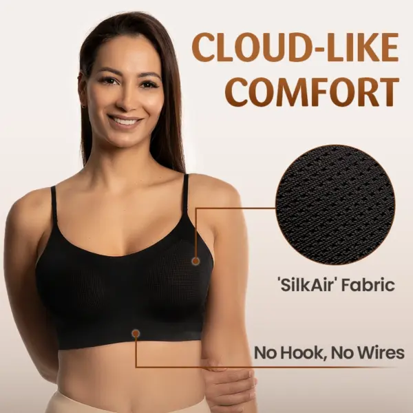 Nora Bra - LAST DAY 70% OFF - "Cloudlike" Everyday Wireless Support Bra