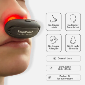 Nurbini RespiRelief red light nasal therapy device