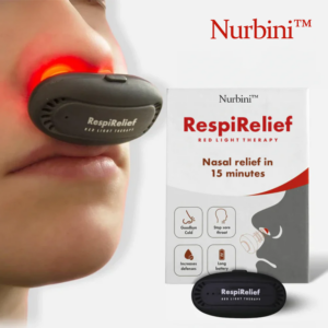 Nurbini RespiRelief red light nasal therapy device