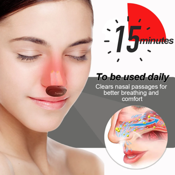 Nurbini RespiRelief red light nasal therapy device