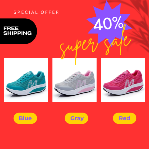 On This Week Sale Off 50% - Orthopedic Corrector Running Walking Sneakers