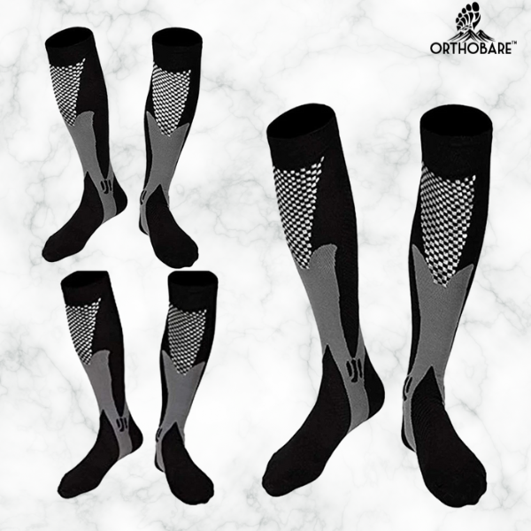 OrthoBare Compression Socks